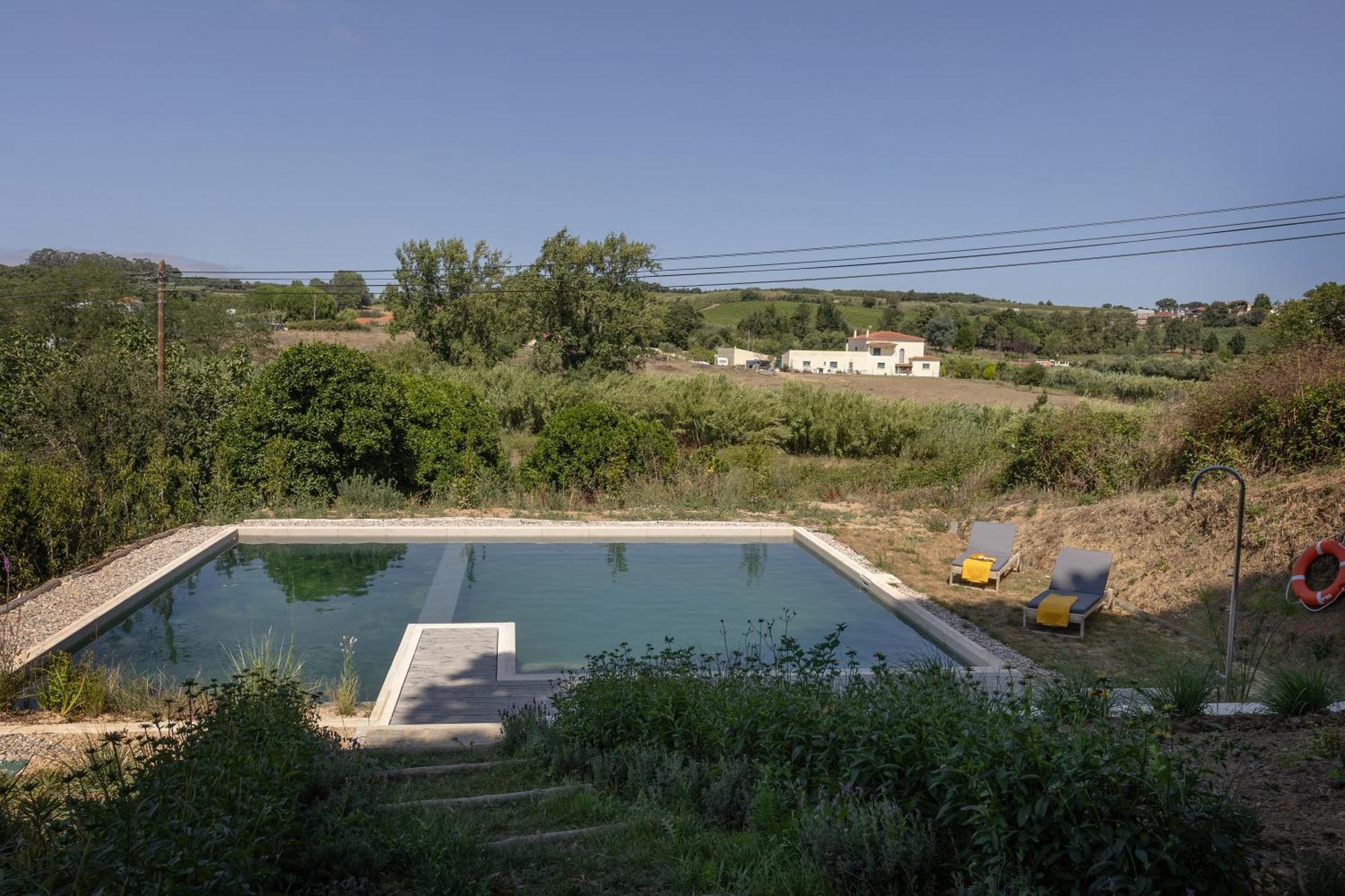 Ferienwohnung Arneiro Garden House - Country Retreat With Biopool Alenquer Exterior foto